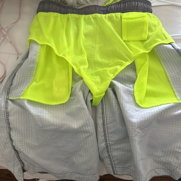 🌿Nike Men’s S swimsuit, grey and bright yellow🌿 - Picture 6 of 6